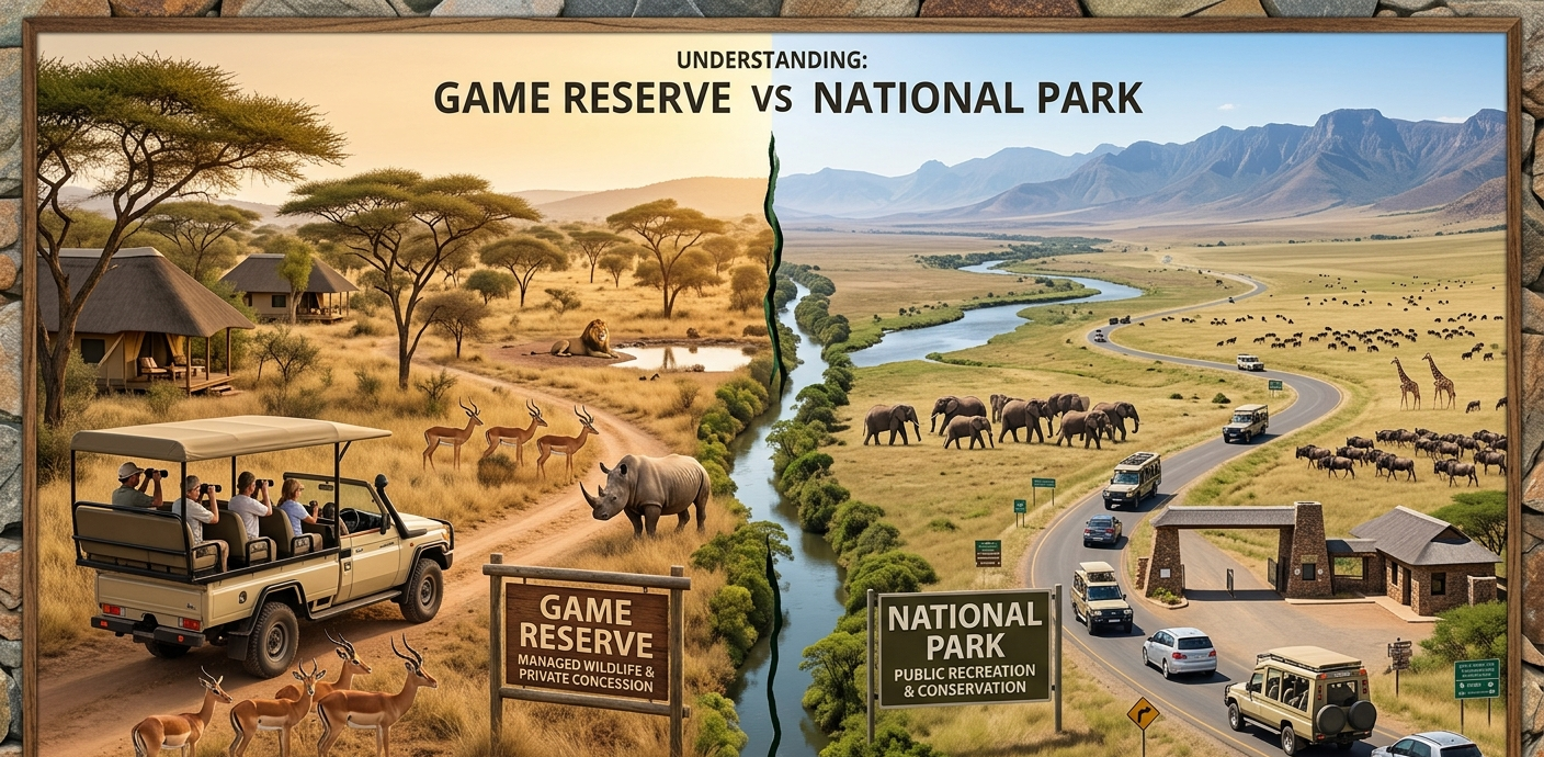 Private Game Reserve vs National Park in South Africa: Which Safari Experience Is Better?